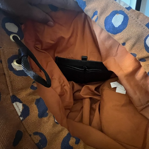 Brown and Black Animal Print Tote Bag - Picture 8 of 8